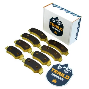 CF Moto UFORCE 500/600/800/1000 2018-2024 Brass Brake Pad Set Front & Rear - Picture 1 of 6