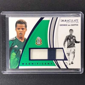 2021 Immaculate Giovani Dos Santos Magnificent Memorabilia Patch Sapphire 2/11 - Picture 1 of 1