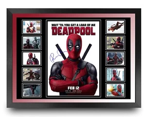DEADPOOL RYAN REYNOLDS SIGNED LIMITED EDITION FRAMED MEMORABILIA - Picture 1 of 2