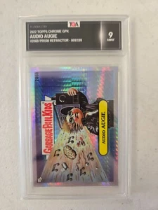 2022 Topps Chrome Garbage Pail Kids Graded Prizm Refractor - Audio Augie - Picture 1 of 2