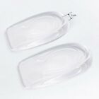 Transparent Shoe Pads with Silicone Inserts for Hidden Height Increase