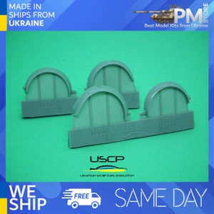 USCP 24T052 1/24 Mini MPI Late Type Wheel Arches Resin Kit Upgrade Zubehör - Bild 1 von 11