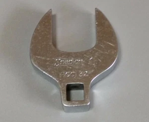 Snap on FCO32, 3/8" Dr., 1" Crowfoot Socket, Open - End. - Picture 1 of 8