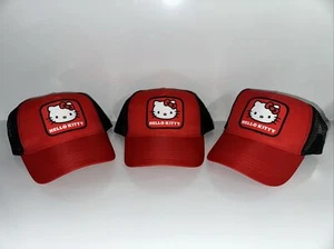 1x HTF OOS Sanrio x Hello Kitty & Friends - 7+ Trucker Hats NWT - Picture 1 of 3