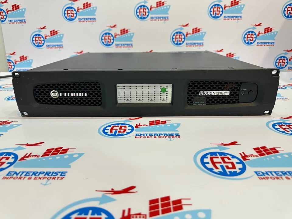 Crown Audio DCI 8|600N DriveCore Install 8-Channel 600W Network Amplifier - Image 1 of 4