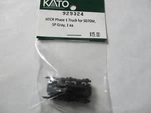 Conjunto de camión Kato # 929324 SD70M HTCR fase 1 SP gris. Escala N - Imagen 1 de 2
