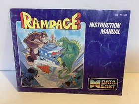 Rampage (Nintendo NES)  Manual Only