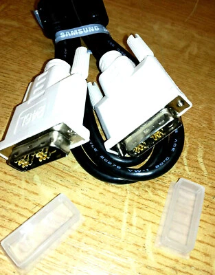 100x DVI-D AnschlussKabel Kabel für Monitor Display 1,5 m    #5 - Bild 1 von 4