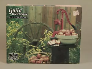 Vintage Golden Jigsaw Puzzle Apple Still Life 1000 Piece 4710-39 Sealed 21 x 27 - Picture 1 of 4