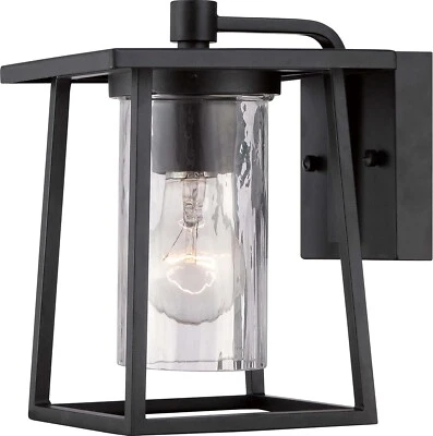 Quoizel LDG8409K Lodge Farmhouse Outdoor Lantern Wall Sconce, 1-Light, 100 Watts - Image 1 of 4