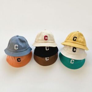 UV Protection Baby Bucket Hat Cute Panama Hat Sun Cap  Infant Girls Boys