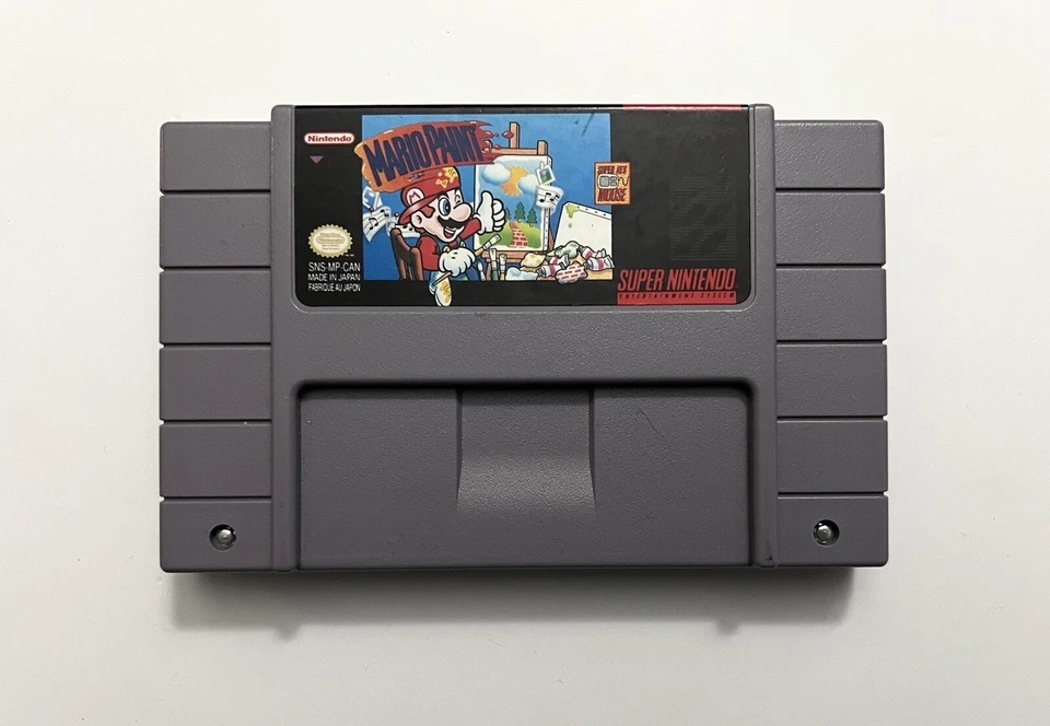 Mario Paint - Super Nintendo Entertainment System SNES - Cartridge ONLY - Image 1 of 2