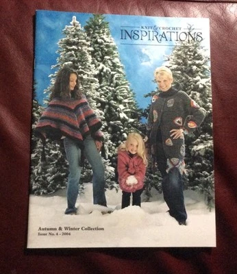 Knit & Crochet Inspirations -- Autumn & Winter Collection Issue # 4 - 2004 - Image 1 of 3