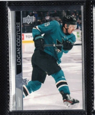 2020-21 Upper Deck - #397 Logan Couture - Image 1 of 2