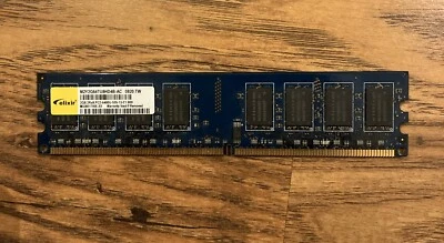Elixir DDR2 Desktop RAM 2GB 800Mhz 240 pin - m2y2g64tu8hd4b-ac - Image 1 of 2