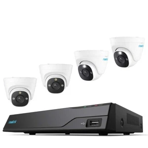 B-Ware Reolink NVS8-8MD4 8 MP 8-Kanal PoE Überwachungssystem 4x Kamera + NVR 2TB - Bild 1 von 8