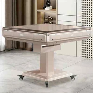 2 In 1 Foldable Electric Bass AUTO Mahjong Table Dining Table Household&Cover NZ - Picture 1 of 4