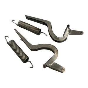 Mercedes 300D Trunk Lid Hinge Assembly Pair with Springs W123 Sedan 4 Door - Picture 1 of 5