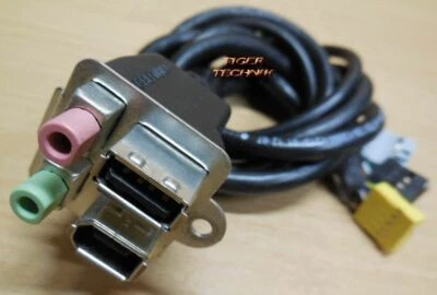 Fujitsu Siemens T26139-Y3894-V213 USB Audio IEEE1394 Firewire Front Panel* pz547 - Bild 1 von 2