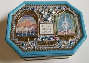 Tokyo Disney Resort Blechdose Souvenir Achteck leer sehr guter Zustand - Bild 1 von 10