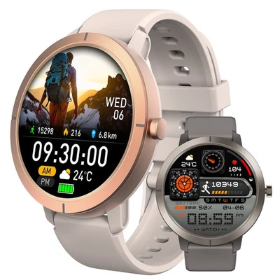 Military GPS Smart Watches For Men/Women Bluetooth Call Fitness 5ATM Waterproof - Image 1 of 4