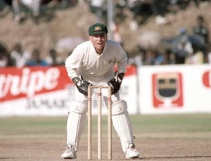 Ian Healy of Australia keeps wicket during day one 1st Test Match - Old Photo - Picture 1 of 1