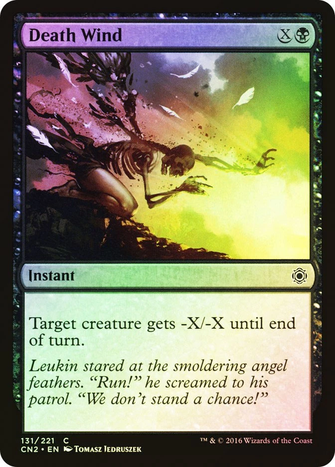 MTG FOIL Death Wind  - Conspiracy: Take the Crown #131 - Image 1 of 1