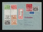 BERLIN BAUTEN I SZ 2B und SZ 3B auf portogerechtem EINSCHREIBEN, ansehen !!!⓴