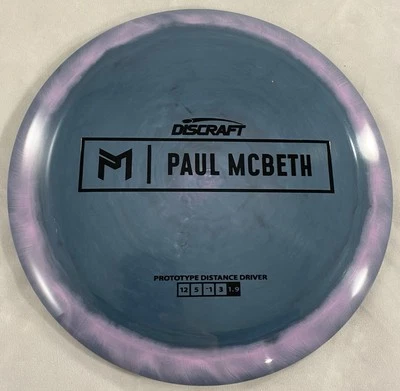 Discraft ESP Paul McBeth Prototype Kong Zeus New Proto Swirl Disc Golf Rare - Image 1 of 2
