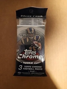 2013 Topps Chrome Football cello pack ๐ฅ Kelce RC ๐ฅ - Picture 1 of 2