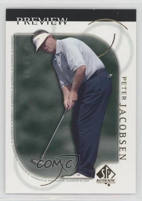 2001 SP Authentic Preview Peter Jacobsen #15 - Image 1 of 2