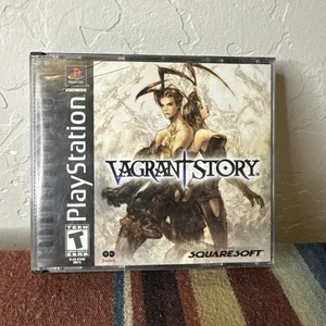 Vagrant Story (PlayStation 1, 2000) komplett CIB mit Handbuch + Reg Karte, Demo Disc - Bild 1 von 17