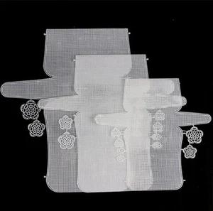 Hojas de lona de malla de plástico para tejer malla artesanal bolso accesorios - Imagen 1 de 23