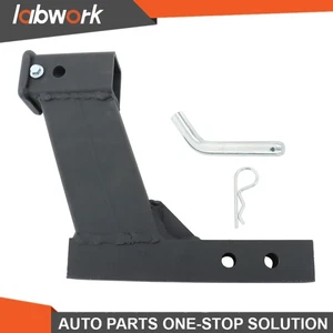 Labwork Trailer Hitch Extender For 2 Inch Receiver With 10 Inch Rise or Drop - Picture 1 of 24