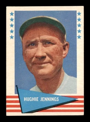 1961 Fleer #47 Hughie Jennings   NM/NM+ X3223525 - Image 1 of 2