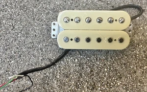 2022 Fender Humbucker Neck Pickup with Springs / Split Capable Jaguar Cream - Picture 1 of 2