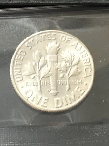 1964 D USA, Roosevelt, Silver Dime ¢10 - Picture 1 of 8