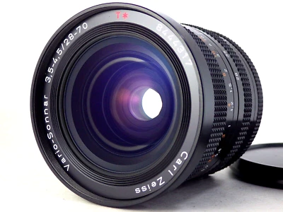 N.MINT! Contax Carl Zeiss Vario-Sonnar 28-70mm f3.5-4.5 MMJ MF Lens Camera Japan - Image 1 of 4