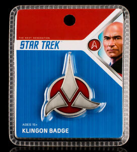 Star Trek - Klingon Emblem Badge - Quantum Mechanix - QMx- Metal - In Stock