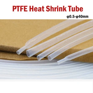 Tubo reductor de calor transparente de PTFE 0,5-40 mm diámetro 1,7:1 / 1,3:1 / 4:1 - Imagen 1 de 6