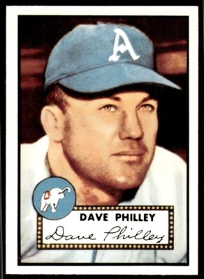 1983 Topps 1952 Reprint Series Dave Philley Philadelphia Athletics #226 - Image 1 of 2