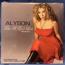 ALYSON "TAKE A GOOD LOOK (THE REMIXES)" 2005 PROMO CD SINGLE 5 TRACKS - SEALED