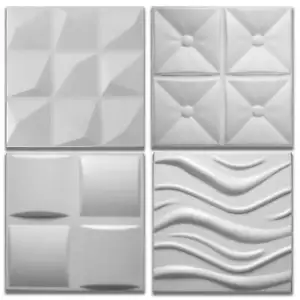 10/20mq di Pannelli in XPS (polistirene compatto) 3D a soffitto o Parete 50x50x2 - Foto 1 di 14