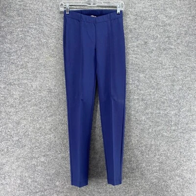 Pantalones de vestir Lilly Pulitzer para mujer S pequeños azules tiro medio plisados ajustados rayón Foto 1 de 4