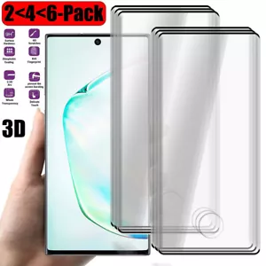 For Samsung Galaxy Note10 Plus 5G Screen Protector ,Full Coverage Tempered Glass - Picture 1 of 16