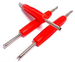 Ventilschrauber 3 Set Ventilausdreher Ventildreher Ventilschlüssel Ventileinsatz - Bild 1 von 1