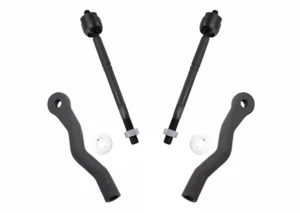 TRQ 4pc Inner & Outer Tie Rod End Set for Lexus GS350 GS460 IS250 IS350 RWD - Picture 1 of 4