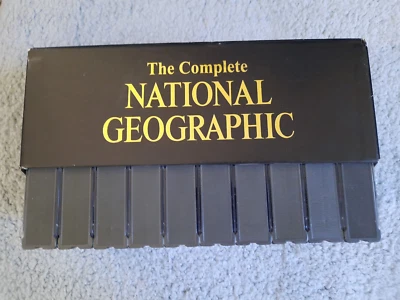 Complete National Geographic CD Rom Box Set 31 Discs 1800s-1990s Windows 98/95 - Image 1 of 4