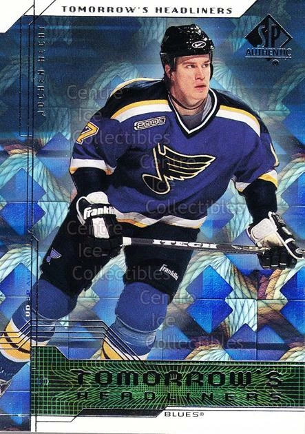 1999-00 SP Authentic Tomorrows Headliners #8 Jochen Hecht - Image 1 of 1