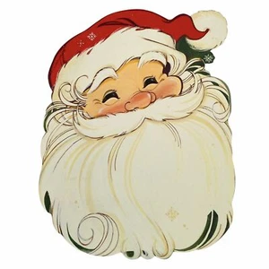 Stanzpunze Weihnachten lustiger Weihnachtsmann Karton Weihnachtsdeko 1977 - Bild 1 von 12